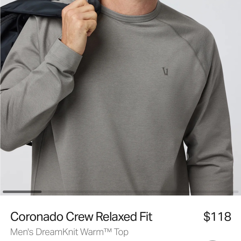 Brand New Vuori Coronado Crew. Tags off but never worn.